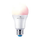 4lite  ES A60 RGB & White LED Smart Light Bulb 8W 850lm 2 Pack
