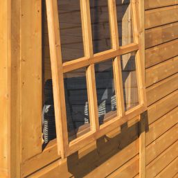 Rowlinson Clarendon 7' 6" x 6' (Nominal) Apex Timber Summerhouse