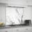 Splashback Carrara Marble Grey/White Kitchen Splashback 900mm x 750mm x 6mm