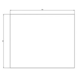 Splashback Carrara Marble Grey/White Kitchen Splashback 900mm x 750mm x 6mm