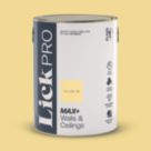 LickPro Max+ 5Ltr Yellow 08 Eggshell Emulsion  Paint