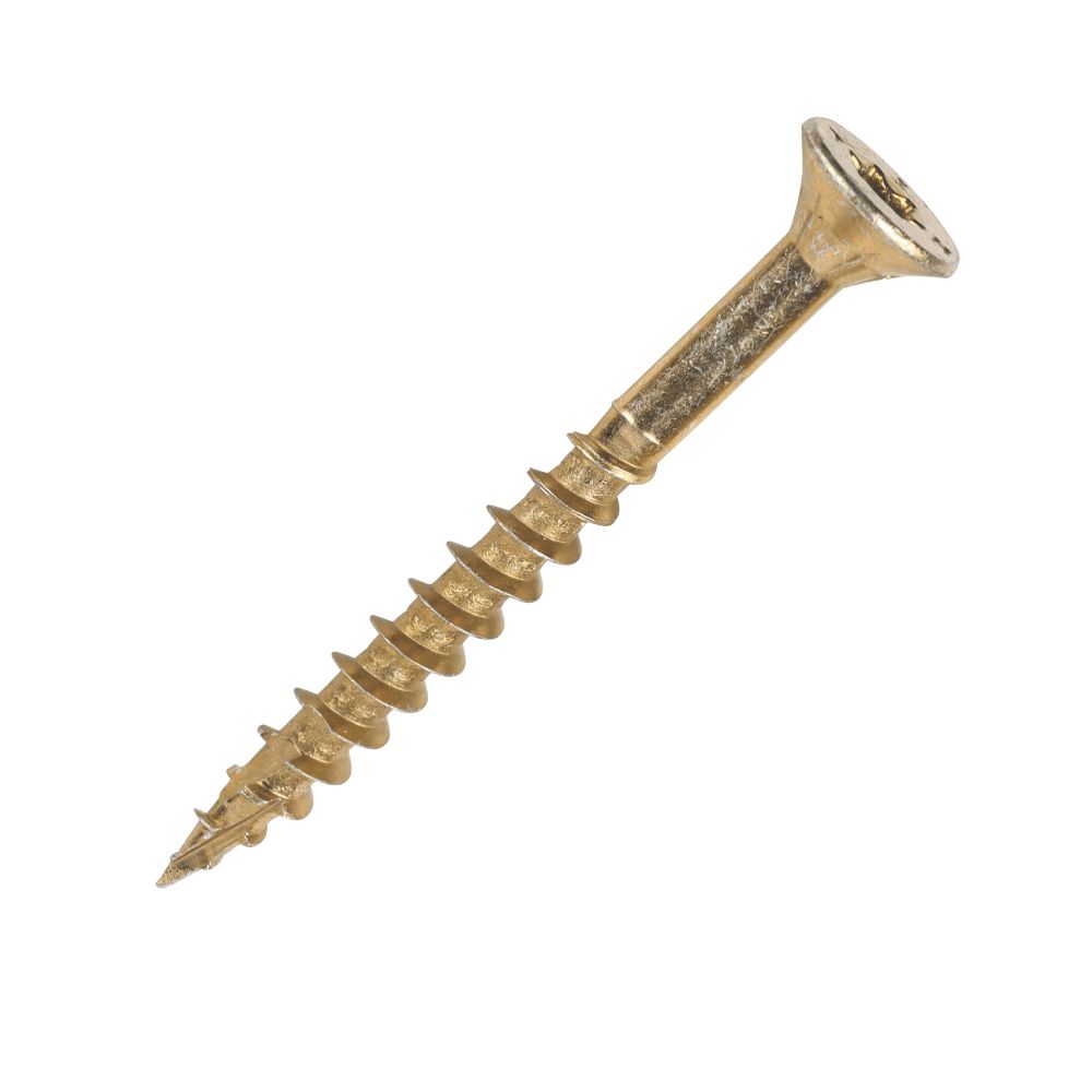 Timco C2 Clamp-Fix TX Double-Countersunk  Multipurpose Clamping Screws 6mm x 60mm 200 Pack