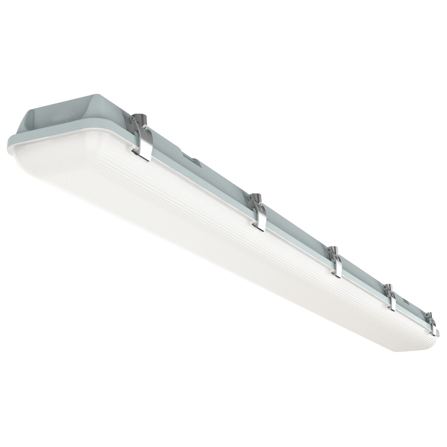 4lite Twin 4ft Non-Maintained Emergency LED Non Corrosive Batten With Microwave Sensor 38W 4425lm 230V (309KK)