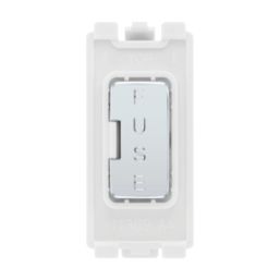 British General  13A Grid Fused Spur Polished Chrome