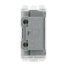 British General  13A Grid Fused Spur Polished Chrome