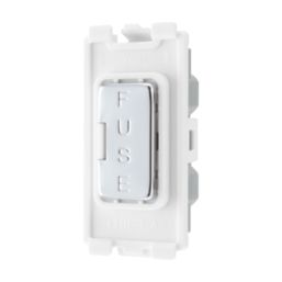 British General  13A Grid Fused Spur Polished Chrome