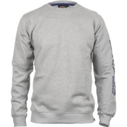 Dickies Okemo Graphic Sweatshirt Grey Melange 3X Large 49" Chest