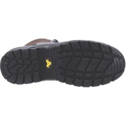 Amblers 308C Size 4  Brown Waterproof  Safety Boots