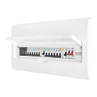 British General Fortress 22-Module 12-Way Populated  Dual RCD Consumer Unit