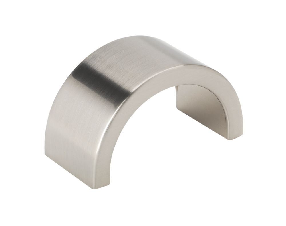 Siro Cuff Pull Handle Satin Nickel 64mm Screwfix