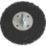 Essentials  Straight Shank Surface Preparation Wheel With Arbor 100mm