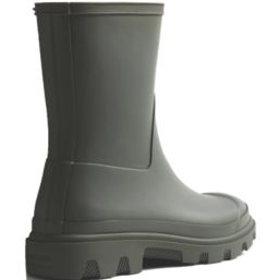 Hunter Downpour Short Size 7 Womens Dark Olive Non Safety Wellies
