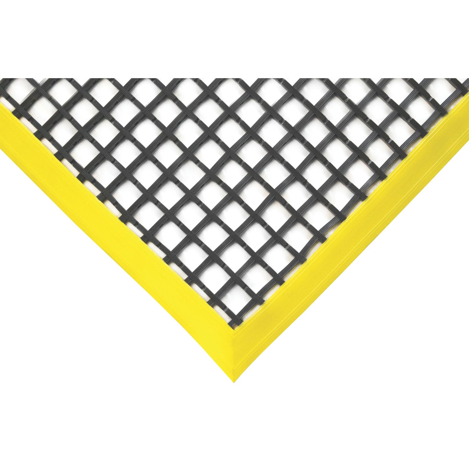COBA Workstation Anti-Fatigue Floor Mat Black/Yellow 1.8m x 1.2m x 12mm (310FV)