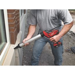 Milwaukee C18 PCG/600A-201B 18V 1 x 2.0Ah Li-Ion RedLithium  Cordless Aluminium Tube Caulking Gun