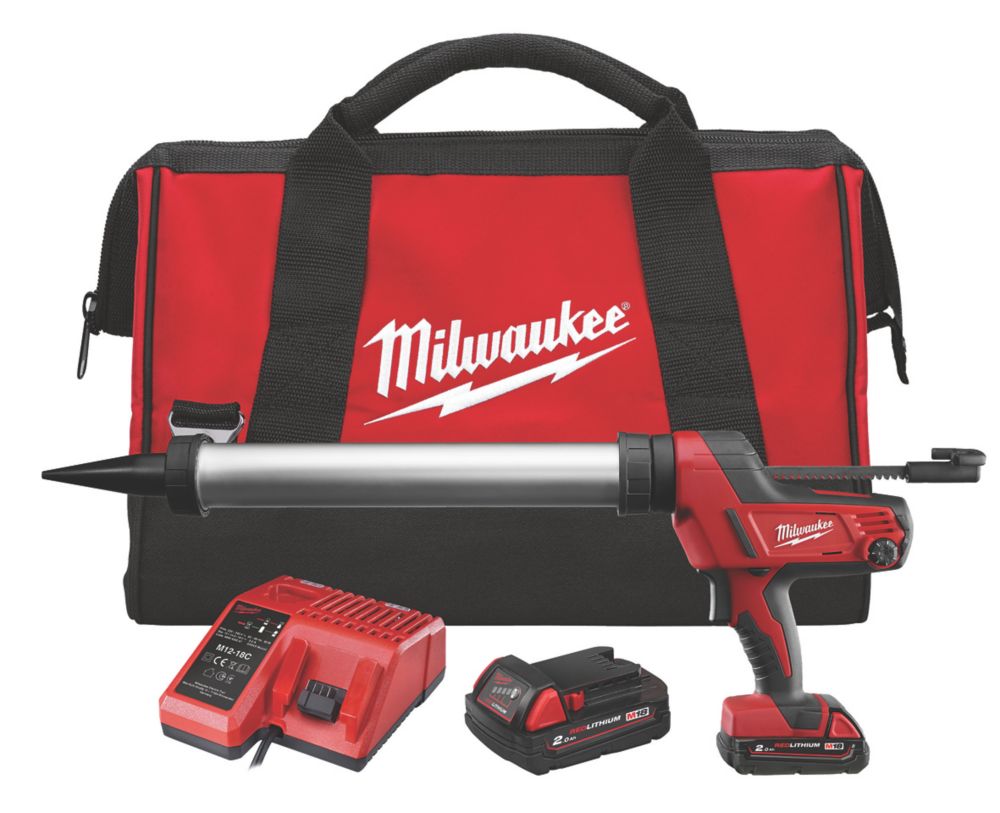 Milwaukee C18 PCG 600A 201B 18V 1 x 2.0Ah Li Ion RedLithium