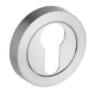 Smith & Locke  Euro Escutcheon (Single) Satin Chrome 50mm
