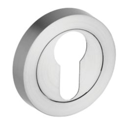 Smith & Locke  Euro Escutcheon (Single) Satin Chrome 50mm