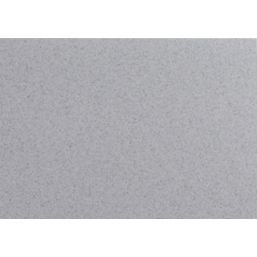 Metis  Light Grey Kitchen Worktop with 1.5 Bowl Stainless Steel Sink 3050mm x 620mm x 15mm