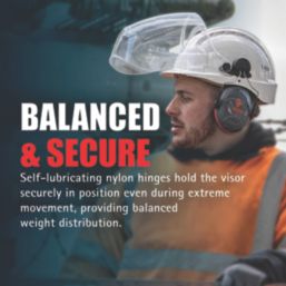 JSP EVOGuard C1 Industrial Visor Clear