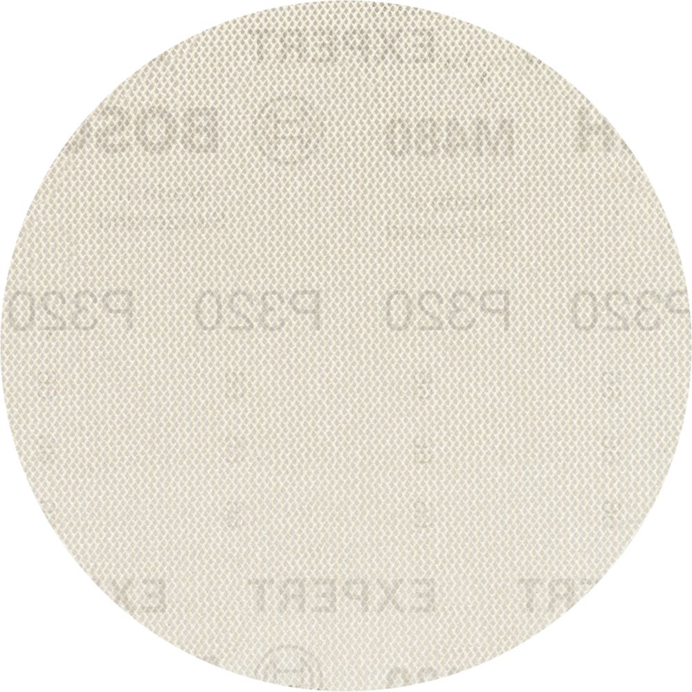 Bosch M480 320 Grit Mesh Wood Sanding Discs 150mm 5 Pack Screwfix