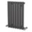Ximax Fortuna 600mm x 410mm 1072BTU Anthracite Vertical Designer Radiator