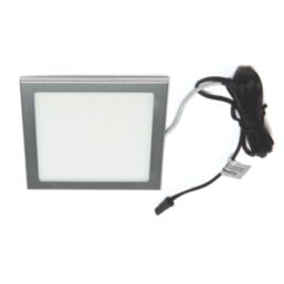 VEW Slim Square LED Cabinet Light Silver 3W 150lm