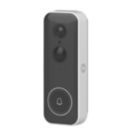 Yale  Wired or Wireless Smart Video Doorbell Black