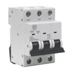 MK Sentry  50A 3-Pole B Curve 3-Phase MCB
