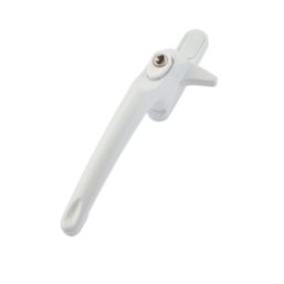 ERA  Left-Handed Cockspur Window Handles  White 3 Pack