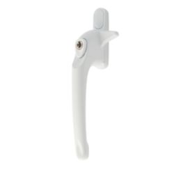 ERA  Left-Handed Cockspur Window Handles  White 3 Pack