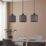 Eglo Ginestrone-Z LED Pendant Light Black 3.7W 550lm