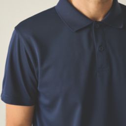 Regatta Pro Wicking Pique Polo Shirt Navy 2X Large 50" Chest