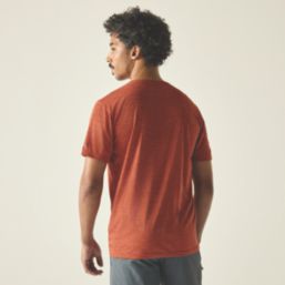 Regatta Fingal Edition Short Sleeve T-Shirt Rusty Orange Large 44" Chest