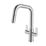 Clearwater Kira KIR20CP Double Lever Tap with Twin Spray Pull-Out  Chrome
