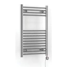 Terma Leo MEG Electric Towel Rail 800mm x 500mm Chrome 682BTU - Screwfix
