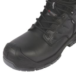 Apache Chilliwack Metal Free  Lace & Zip Safety Boots Black Size 10