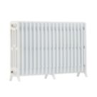 Arroll Edwardian 650mm x 1142mm 5320BTU White Horizontal Designer Radiator