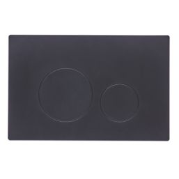 Tavistock Circuit Dual-Flush Flushing Plate Black