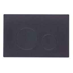 Circuit Dual-Flush Flushing Plate Black