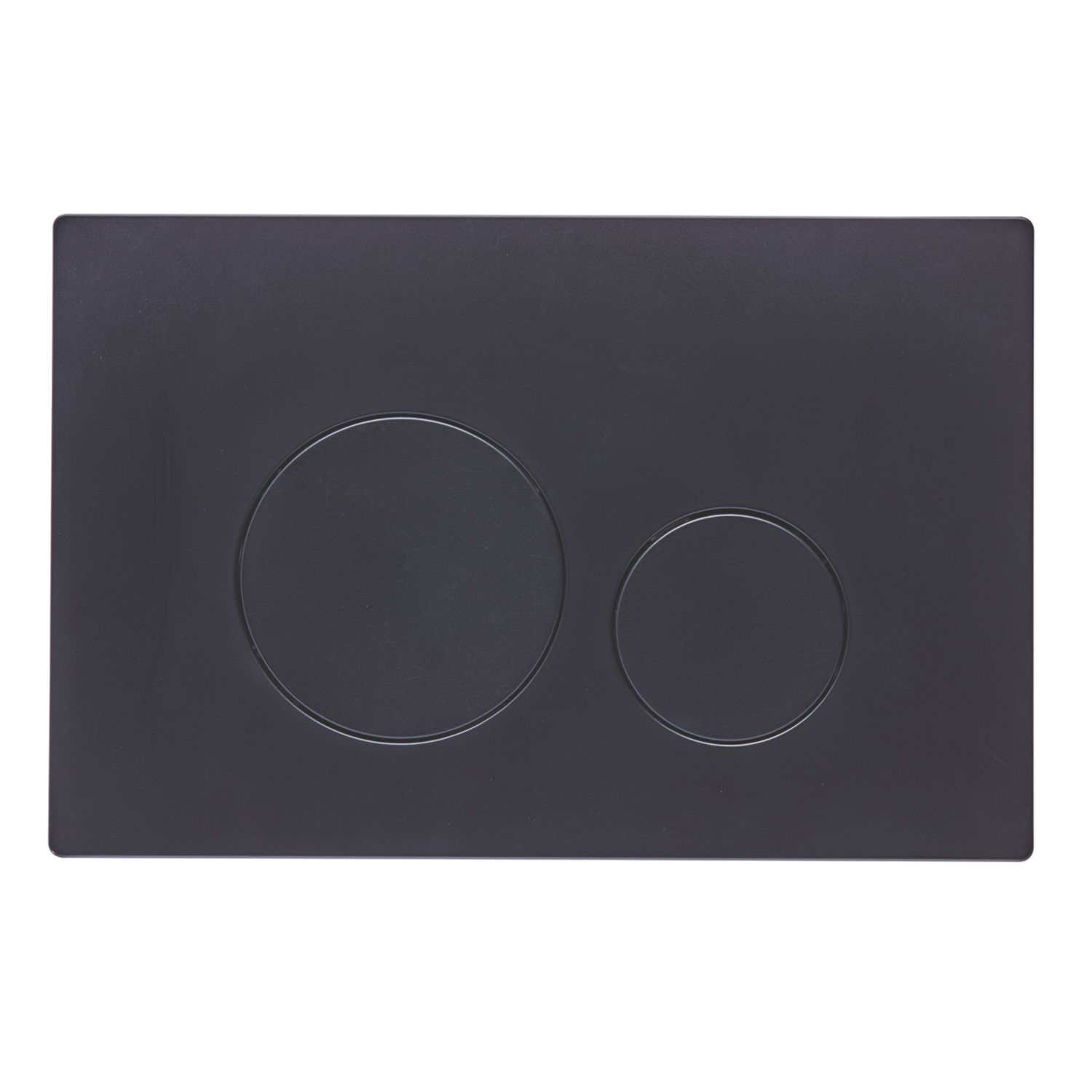 Circuit Dual-Flush Flushing Plate Black (311RM)