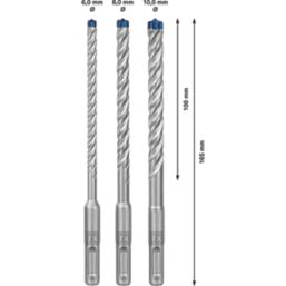 Bosch hammer drill discount bits sds plus