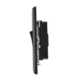 Arlec  10A 1-Gang 2-Way Light Switch  Black