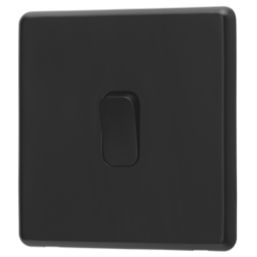 Arlec  10A 1-Gang 2-Way Light Switch  Black