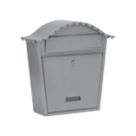 Burg-Wachter Classic Post Box Silver Powder-Coated