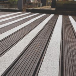 COBA COBAGRiP Grey GRP Slip Resistant Decking Strip 1200mm x 90mm x 3mm 3 Pack