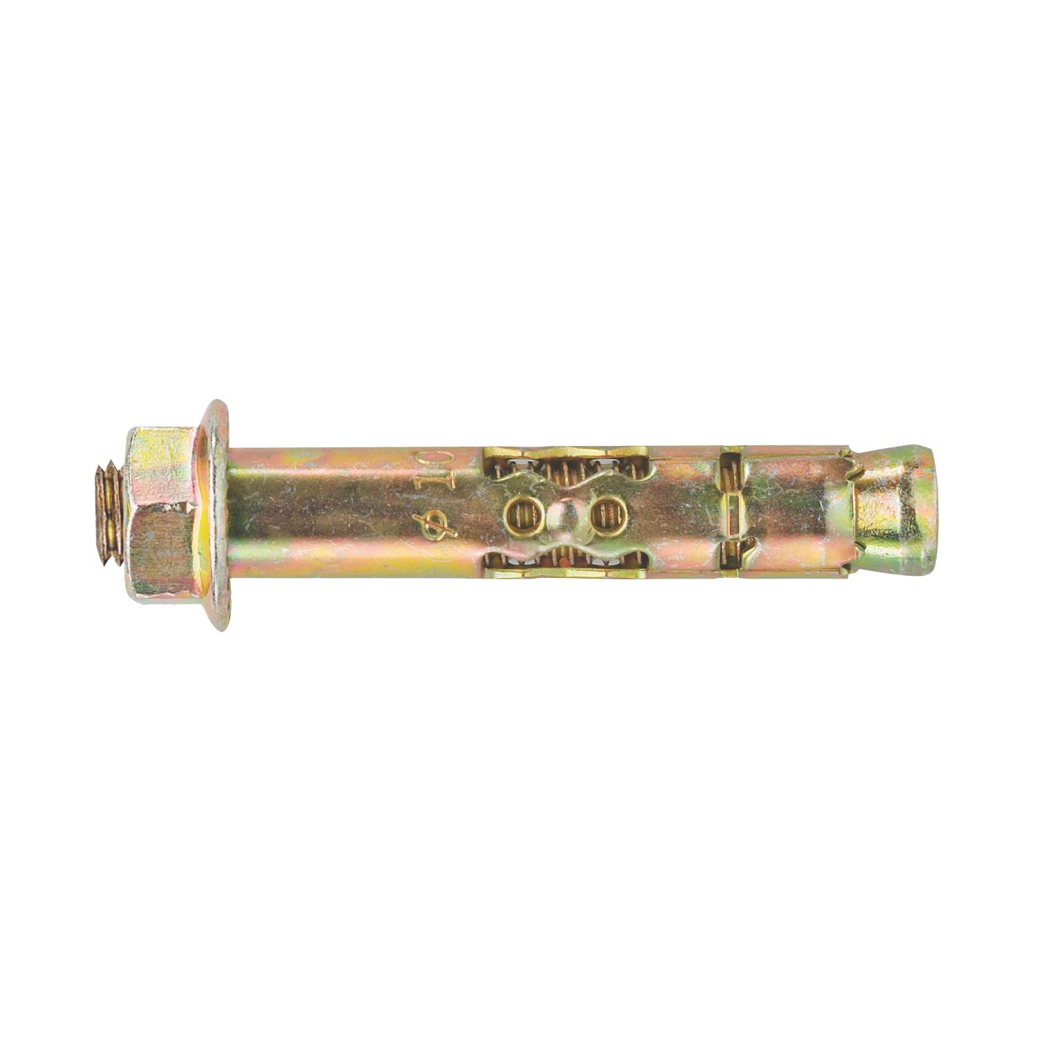 Rawlplug Rawlok Sleeve Anchors Zinc-Plated & Yellow-Passivated 12mm x 130mm M10 10 Pack (3121F)