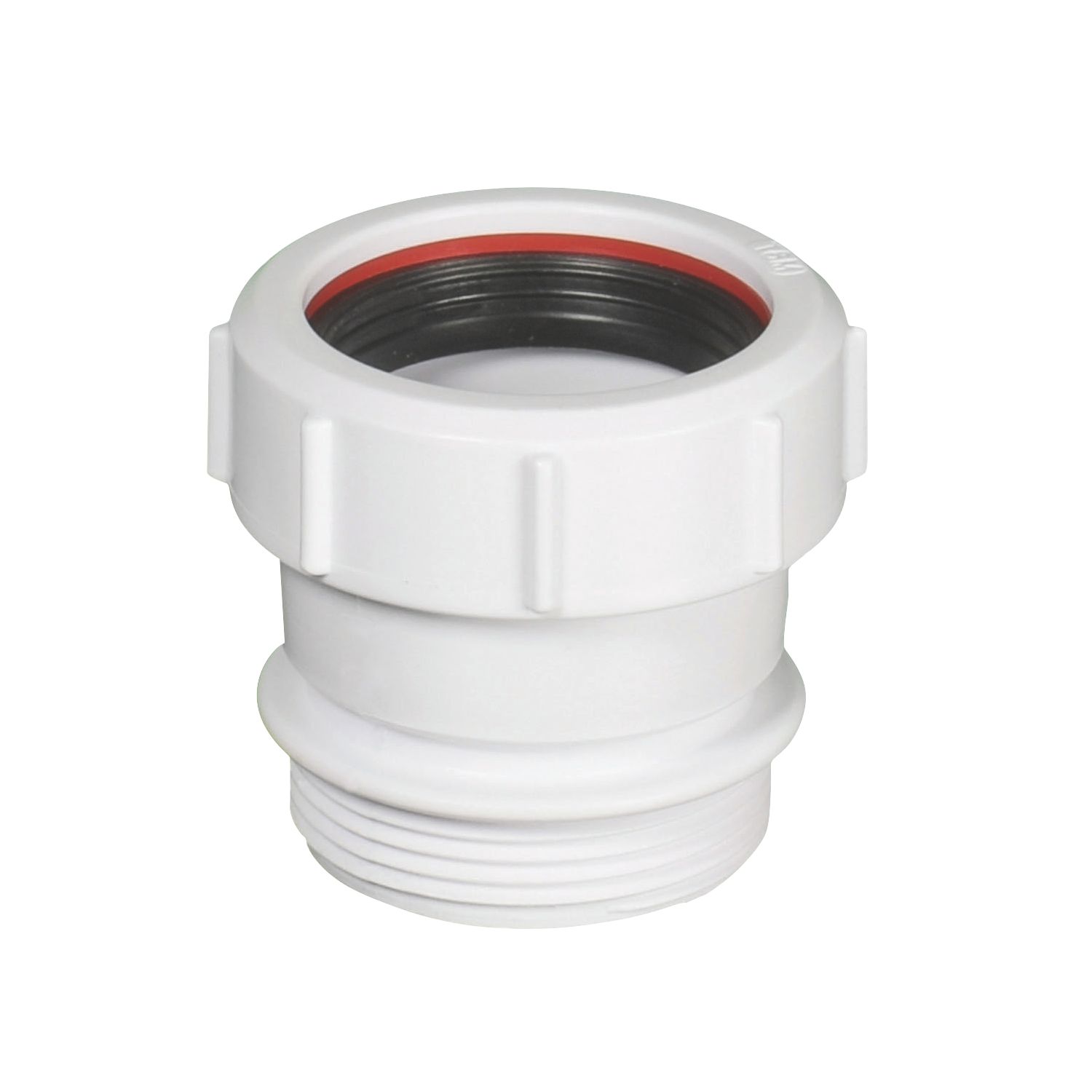 McAlpine S31U Compression & BSP Connections Straight Connector White 40mm x 40mm (3126V)