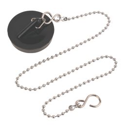 Essentials  45.4mm Bath Plug & Chain