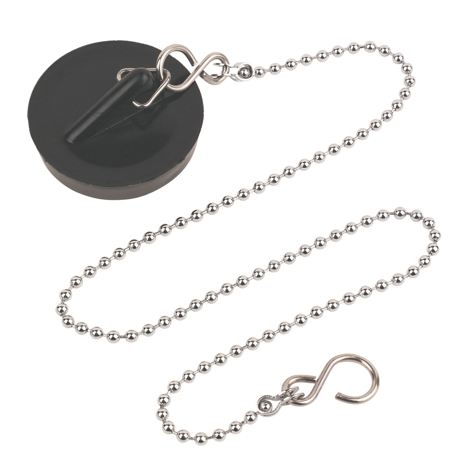 Essentials Bath Plug & Chrome Chain 16" (31293)