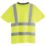 Pro RTX High Visibilty  Personalised Short Sleeve T-Shirt Yellow / Navy 2X Large 52" Chest